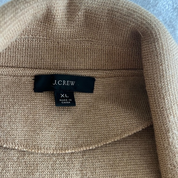 J. Crew $148 Cecile sweater blazer size XL heather khaki - Picture 12 of 13